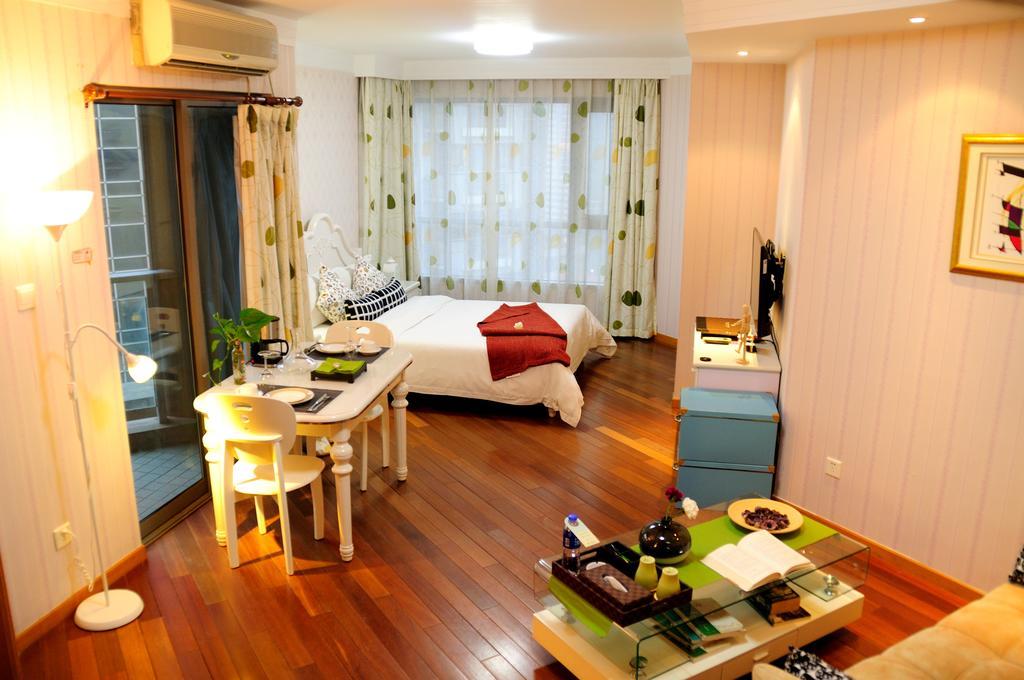 I Shangju Service Apartment Shanghái Exterior foto